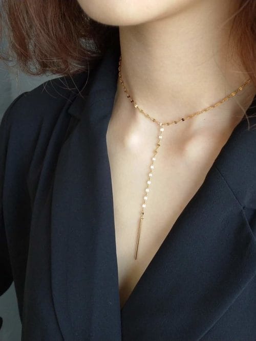 Wishbone Necklace - Dear Me Jewelry